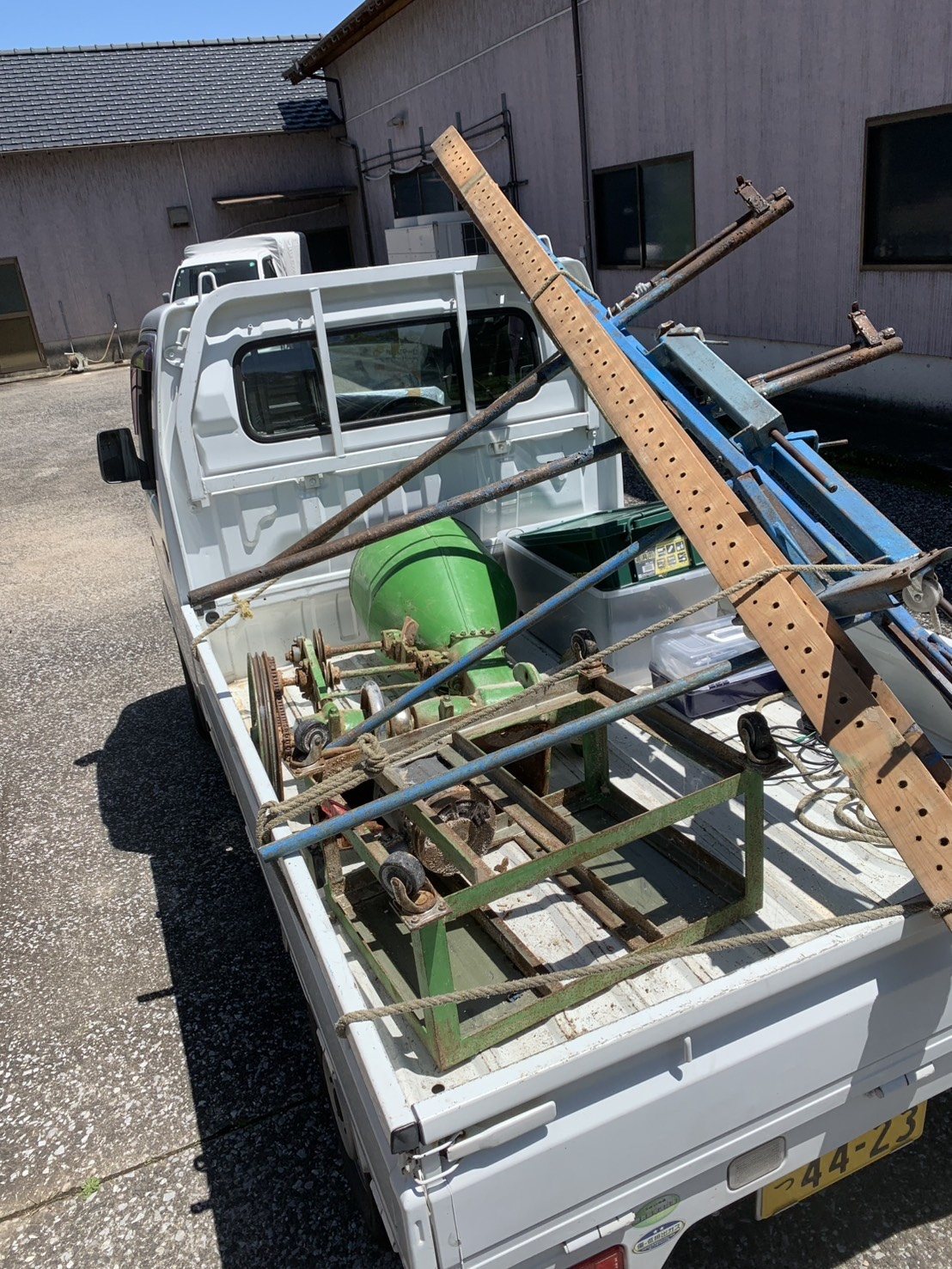 農機具・重量物の回収